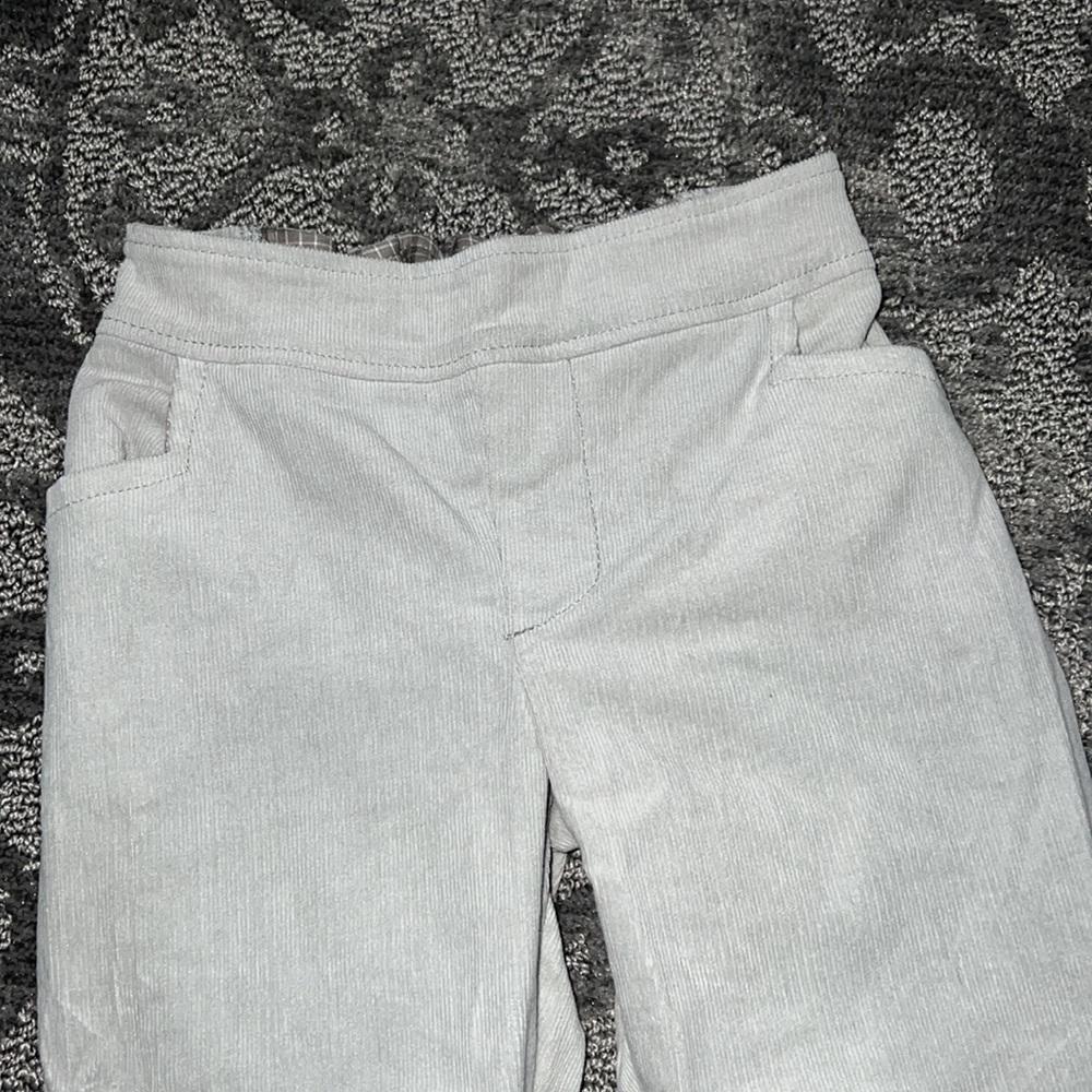 •Persnickety gray corduroy riding pant• - Picture 5 of 6